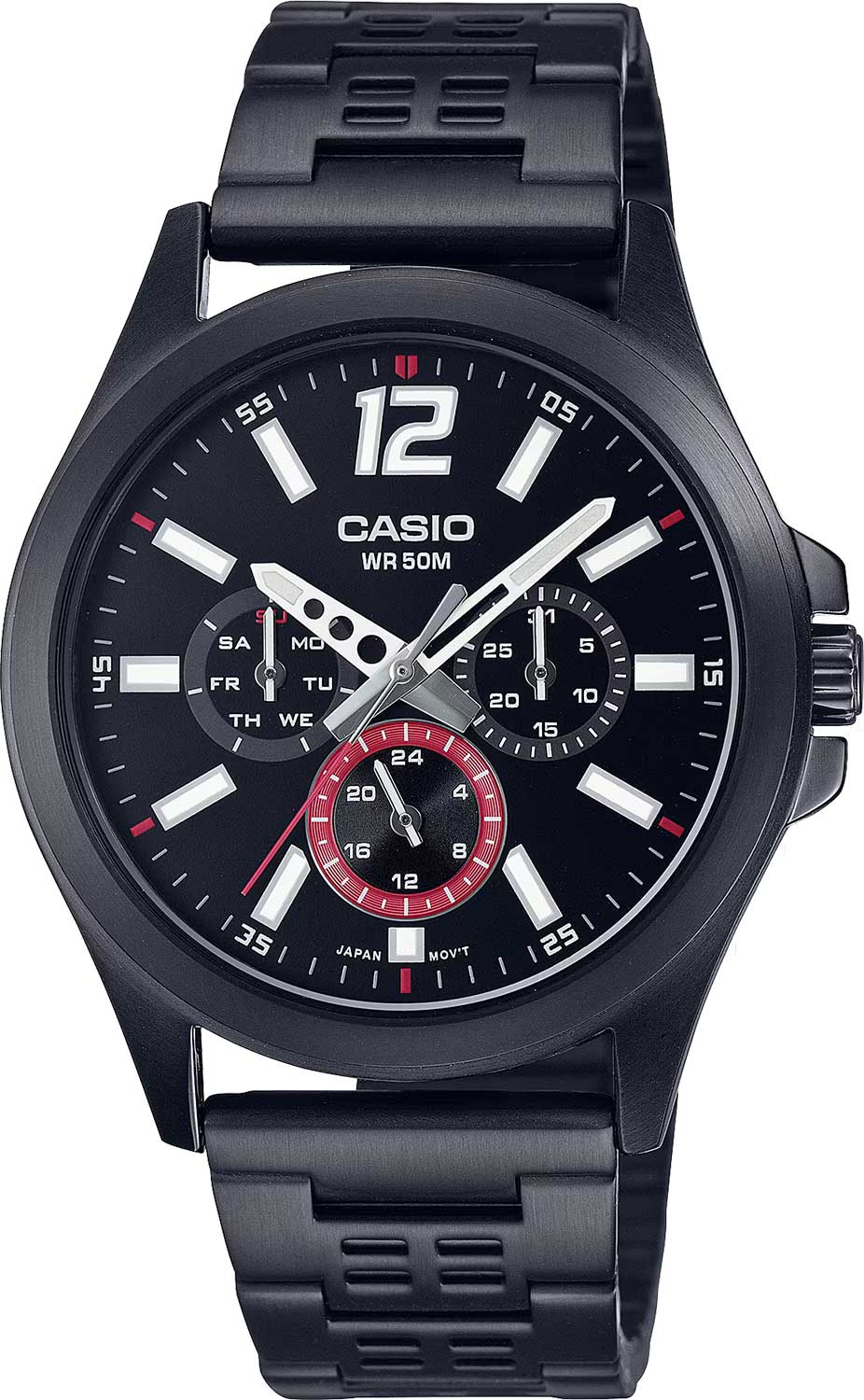 Японские наручные часы Casio Collection MTP-E350B-1B