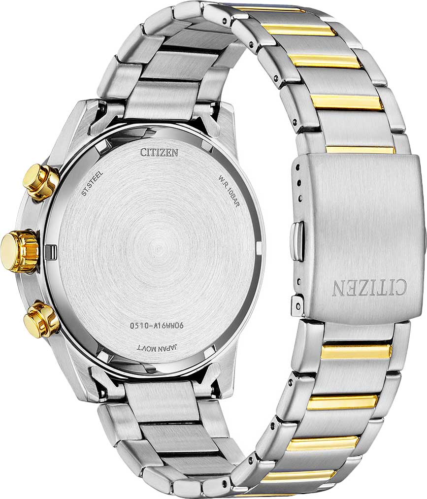 Японские наручные часы Citizen AN3689-55X с хронографом