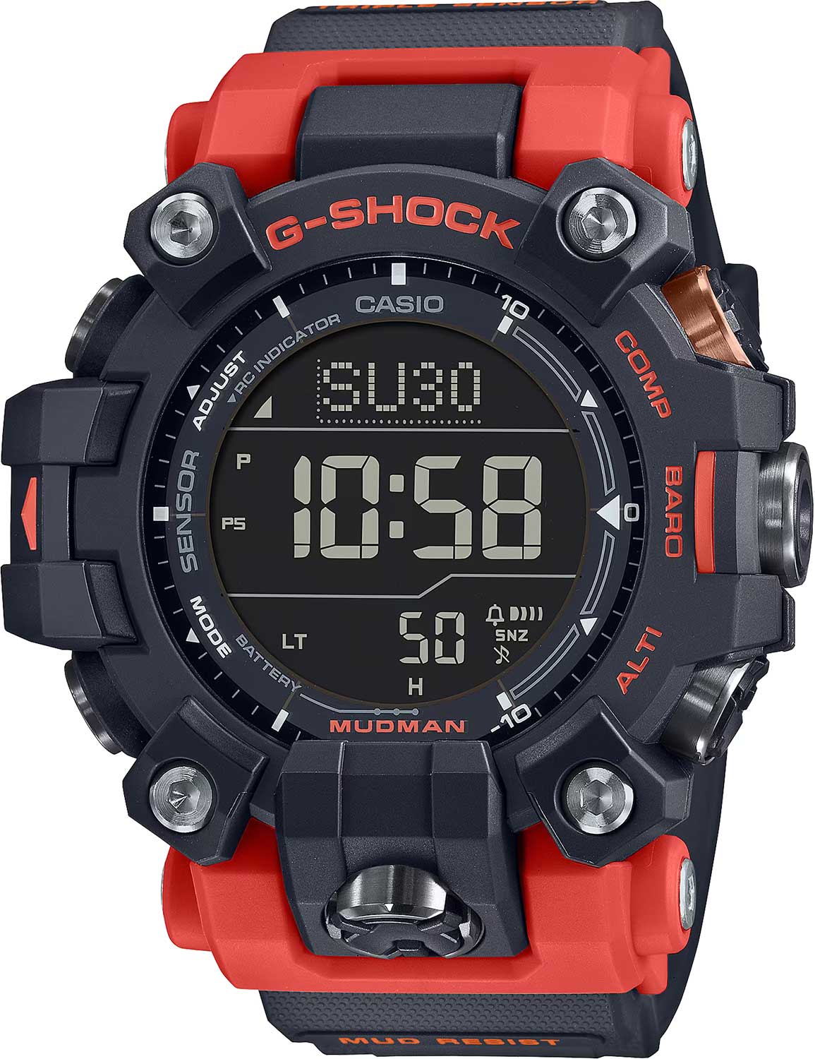 Японские наручные часы Casio G-SHOCK GW-9500-1A4 с хронографом