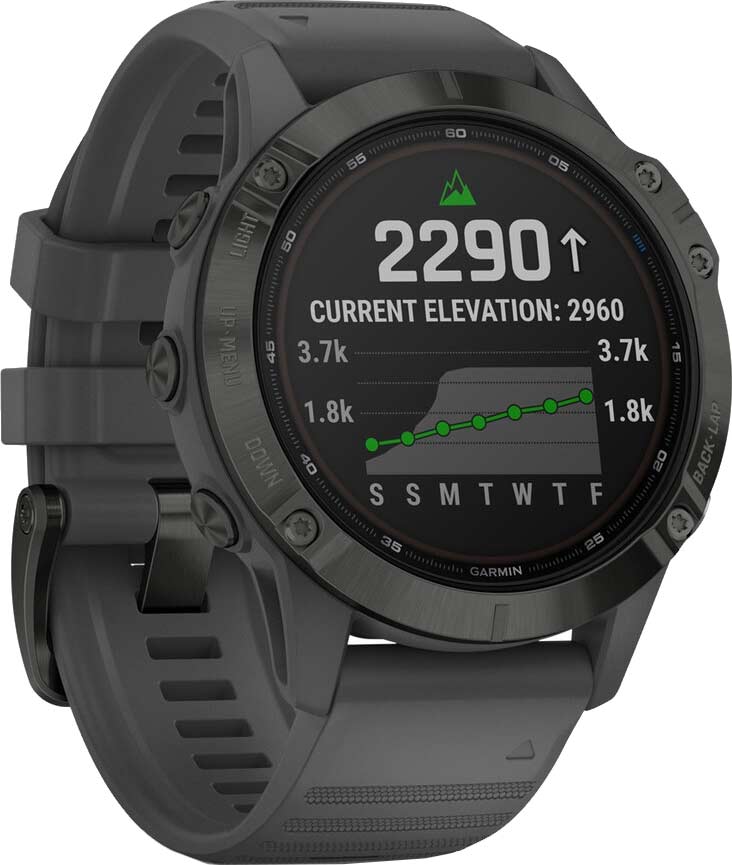 Умные часы Garmin Fenix 6 Pro Solar Black 010-02410-11