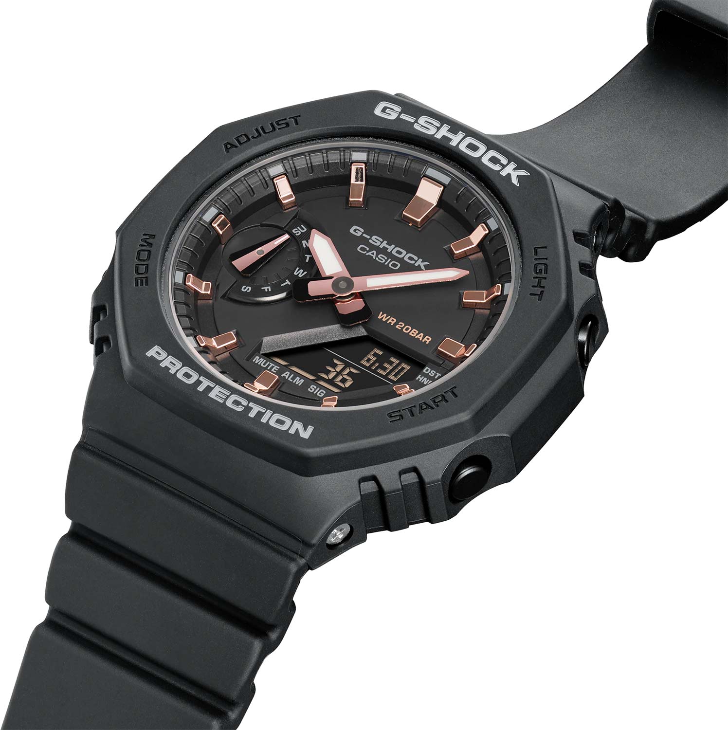 Японские наручные часы Casio G-SHOCK GMA-S2100-1AER с хронографом