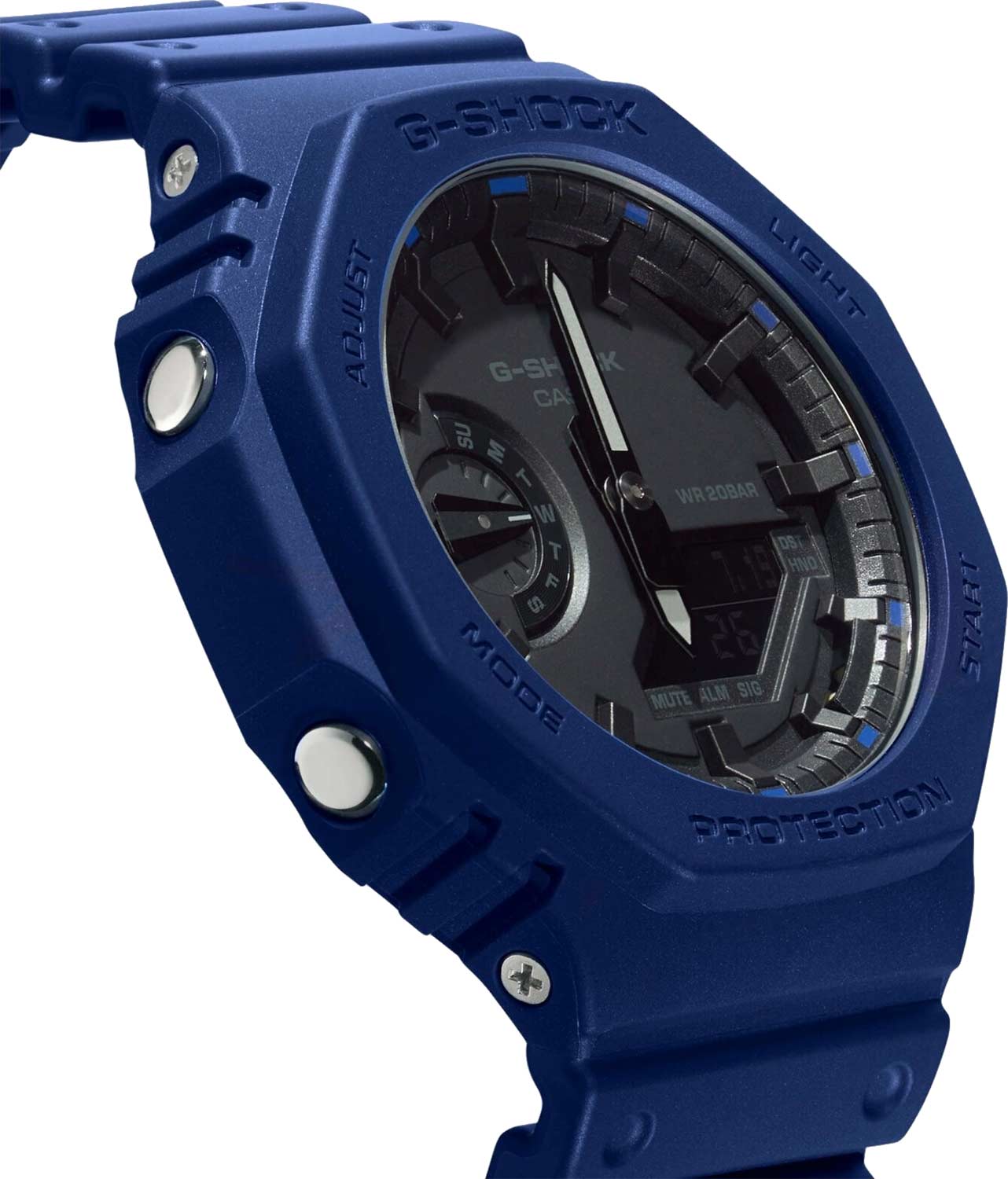 Японские наручные часы Casio G-SHOCK GA-2100-2AER с хронографом