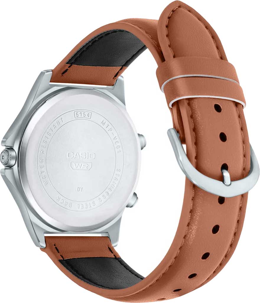 Японские наручные часы Casio Collection MTP-VC01L-7E с хронографом