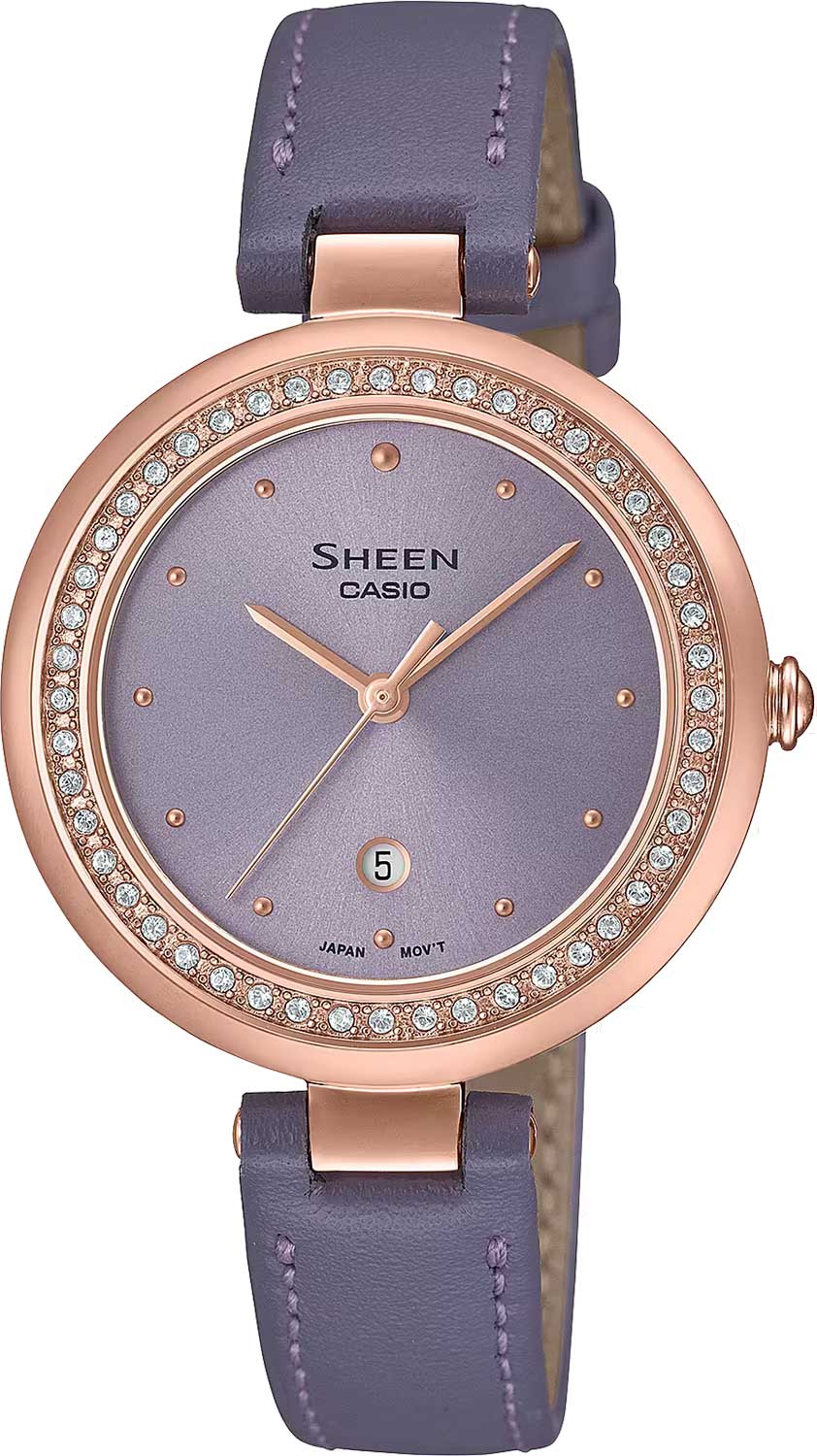 Японские наручные часы Casio Sheen SHE-4556PGL-6A