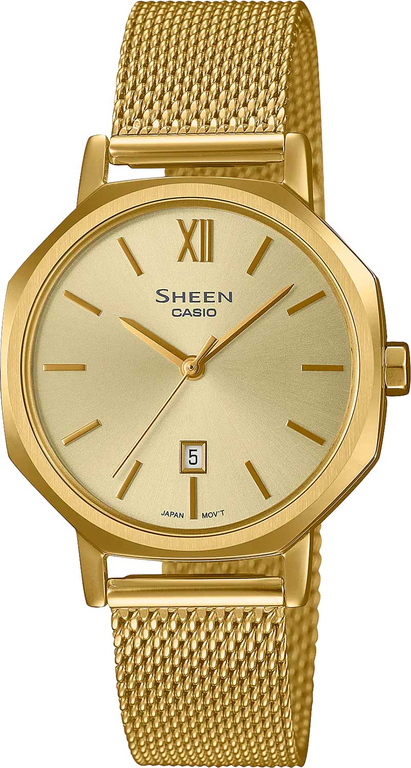 Японские наручные часы Casio Sheen SHE-4554GM-9A