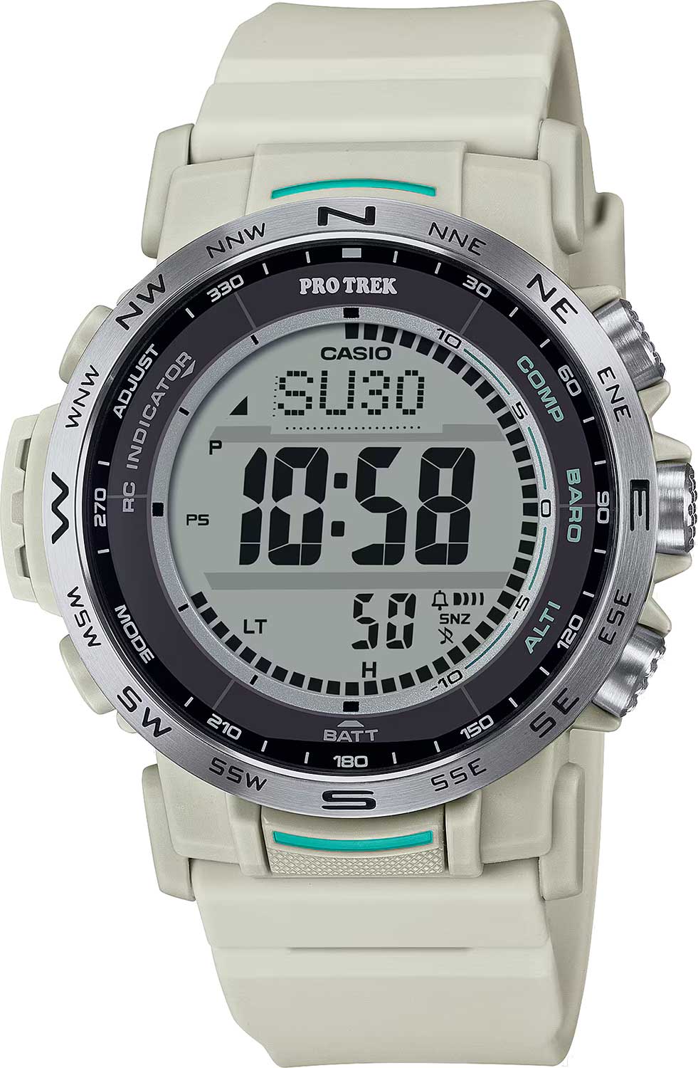 Японские наручные часы Casio Pro Trek PRW-35-7 с хронографом