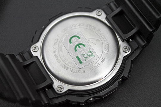 Японские наручные часы Casio G-SHOCK DW-5600E-1V с хронографом