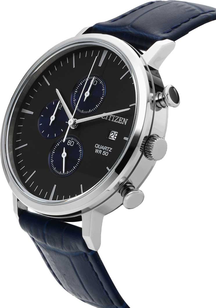 Японские наручные часы Citizen AN3610-04H с хронографом