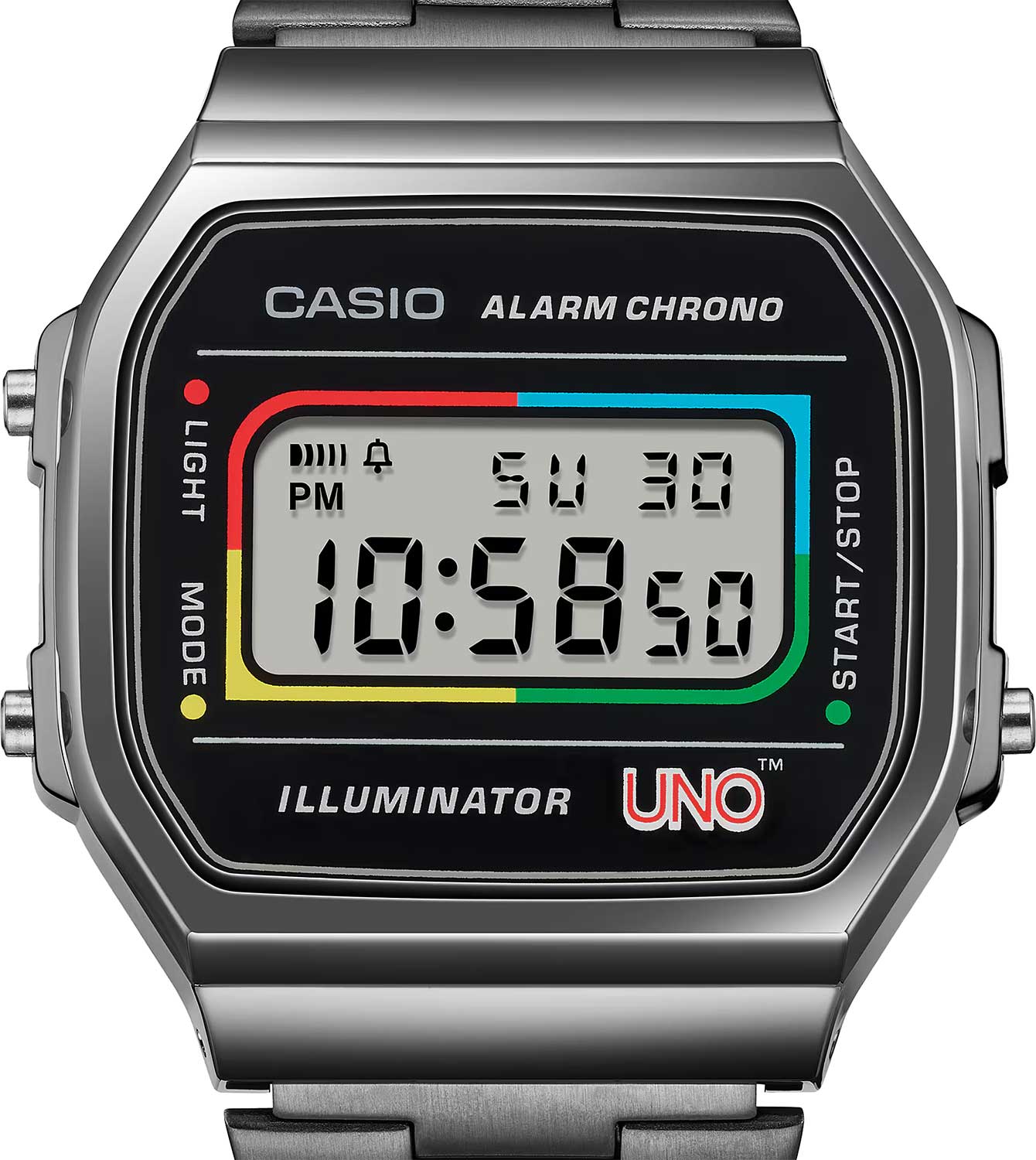 Японские наручные часы Casio Vintage A168WEUC-1A с хронографом