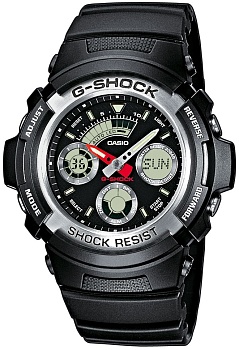 Японские наручные часы CASIO G-SHOCK AW-590-1A