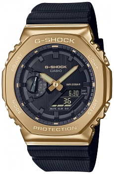 Японские наручные часы CASIO G-SHOCK GM-2100G-1A9