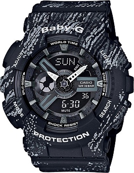 Японские наручные часы Casio Baby-G BA-110TX-1A с хронографом