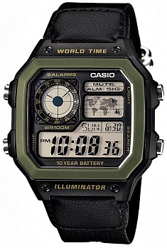 Японские наручные часы CASIO CASIO COLLECTION AE-1200WHB-1B