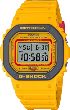 Японские наручные часы Casio G-SHOCK DW-5610Y-9 с хронографом