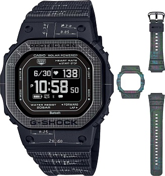 Японские умные часы Casio G-SHOCK DW-H5600EX-1 с хронографом