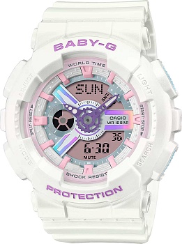 Японские наручные часы Casio Baby-G BA-110FH-7A с хронографом