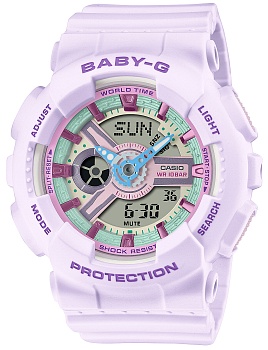 Японские наручные часы CASIO BABY-G BA-110XPM-6A