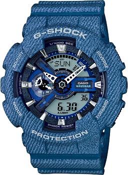 Японские наручные часы Casio G-SHOCK GA-110DC-2A с хронографом