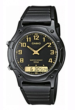 Японские наручные часы CASIO CASIO COLLECTION AW-49H-1B