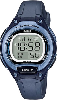 Японские наручные часы Casio Collection LW-203-2A с хронографом