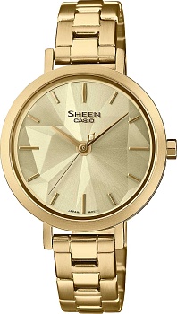 Японские наручные часы Casio Sheen SHE-4558G-9A