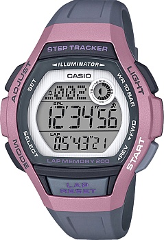 Японские спортивные наручные часы Casio Collection LWS-2000H-4AVEF с хронографом
