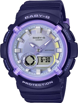 Японские наручные часы Casio Baby-G BGA-280DR-2A с хронографом