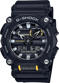 Японские наручные часы Casio G-SHOCK GA-900-1AER с хронографом