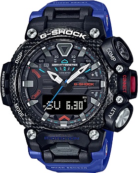 Японские спортивные наручные часы Casio G-SHOCK GR-B200-1A2 с хронографом