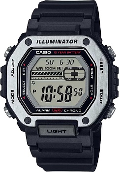 Японские наручные часы Casio Collection MWD-110H-1A с хронографом