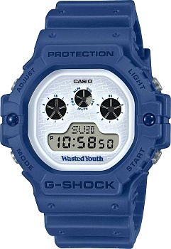 Японские наручные часы Casio G-SHOCK DW-5900WY-2 с хронографом