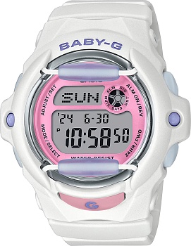 Японские наручные часы Casio Baby-G BG-169PB-7 с хронографом
