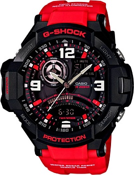 Японские наручные часы Casio G-SHOCK GA-1000-4B с хронографом
