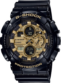 Японские наручные часы Casio G-SHOCK GA-140GB-1A1ER с хронографом
