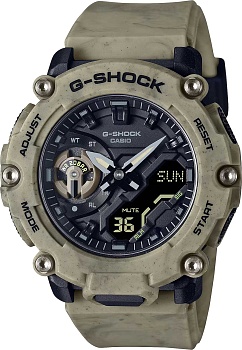 Японские наручные часы Casio G-SHOCK GA-2200SL-5A с хронографом