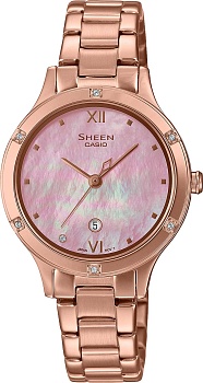 Японские наручные часы Casio Sheen SHE-4546PG-4A