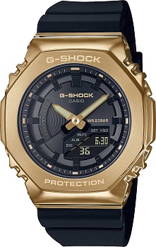 Японские наручные часы Casio G-SHOCK GM-S2100GB-1A с хронографом