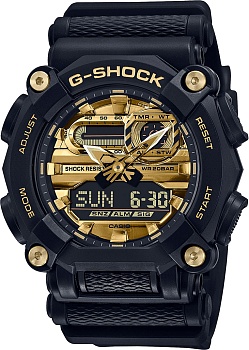 Японские наручные часы Casio G-SHOCK GA-900AG-1AER с хронографом