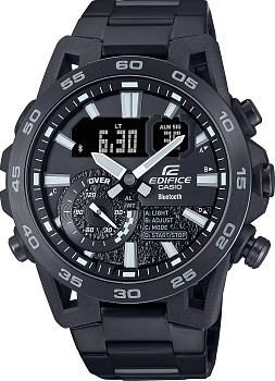 Японские наручные часы CASIO EDIFICE ECB-40BK-1A