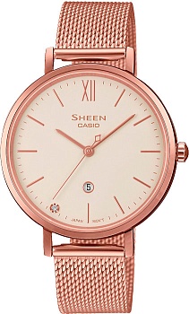Японские наручные часы Casio Sheen SHE-4539CGM-4AEF