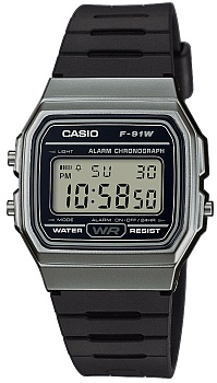Японские наручные часы CASIO CASIO COLLECTION F-91WM-1B