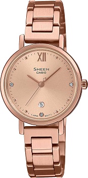 Японские наручные часы Casio Sheen SHE-4540PG-4A