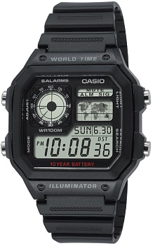 Японские наручные часы CASIO CASIO COLLECTION AE-1200WH-1A