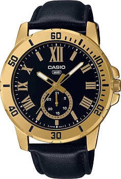 Японские наручные часы Casio Collection MTP-VD200GL-1B