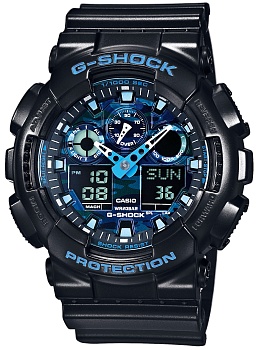 Японские наручные часы CASIO G-SHOCK GA-100CB-1A