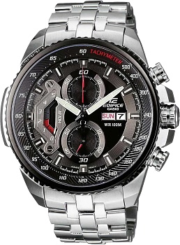 Японские наручные часы Casio Edifice EF-558D-1A с хронографом