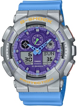 Японские наручные часы CASIO G-SHOCK GA-100EU-8A2