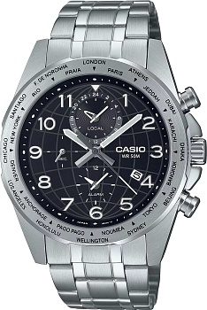 Японские наручные часы Casio Collection MTP-W500D-1A