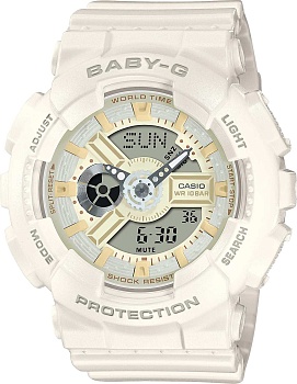 Японские наручные часы Casio Baby-G BA-110XSW-7A с хронографом
