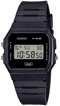 Японские наручные часы CASIO CASIO COLLECTION F-91WB-1A